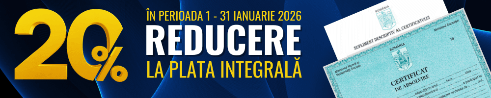 Banner Specializare Ianuarie 2026