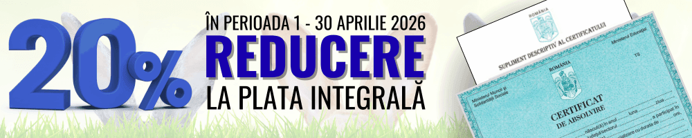 Banner Specializare APRILIE 2026 Banner Specializare APRILIE 2026