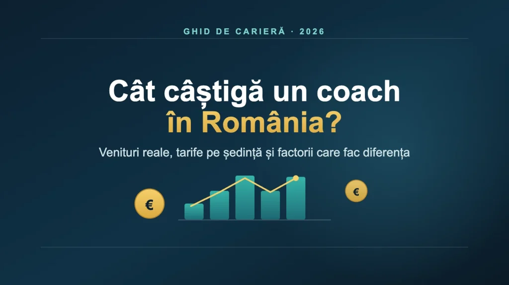 Cât câștigă un coach în România? Ghid 2026