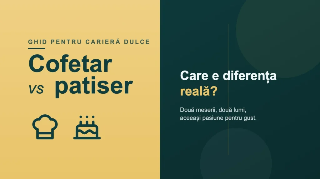 Cofetar vs patiser: care e diferența reală?