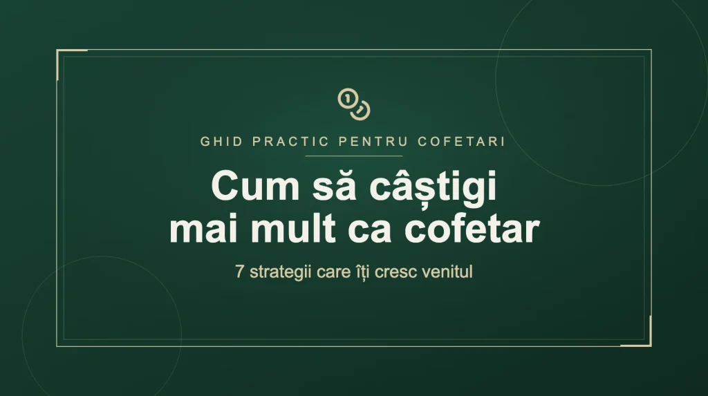 Cum să câștigi mai mult ca cofetar: 7 strategii