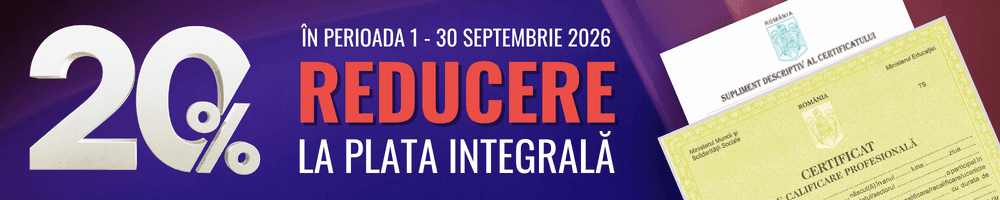 Banner Curs Calificare