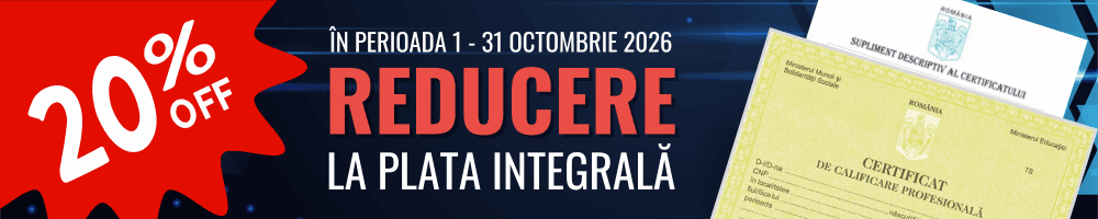 Banner Curs Calificare