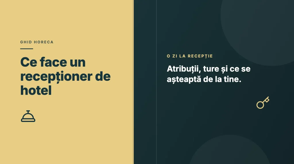 Ce face un recepționer de hotel: atribuții și o zi de lucru